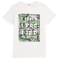 Tricou pentru băieți Koton 4SKB10002TK 122/ White