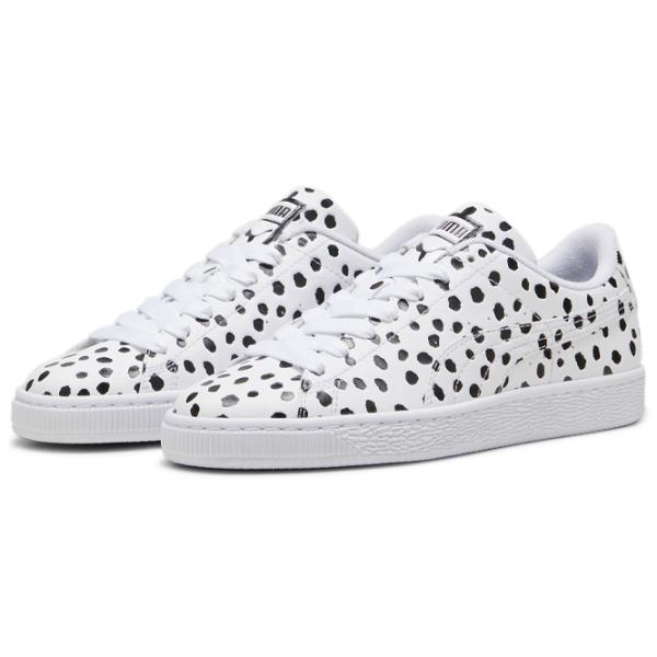 Кеды для женщин Puma Basket Dalmatian Wns Весна - лето/ Белый photo 1