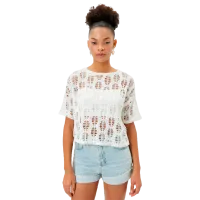 Tricou pentru femei Koton 4SAL10186IK 27% bumbac/ White