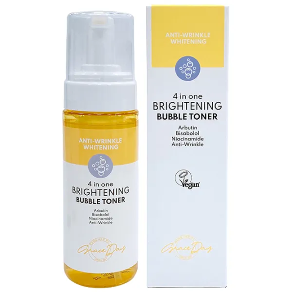 Тонер-пенка для лица Grace Day 4 in 1 Bubble Toner 150 мл photo 1