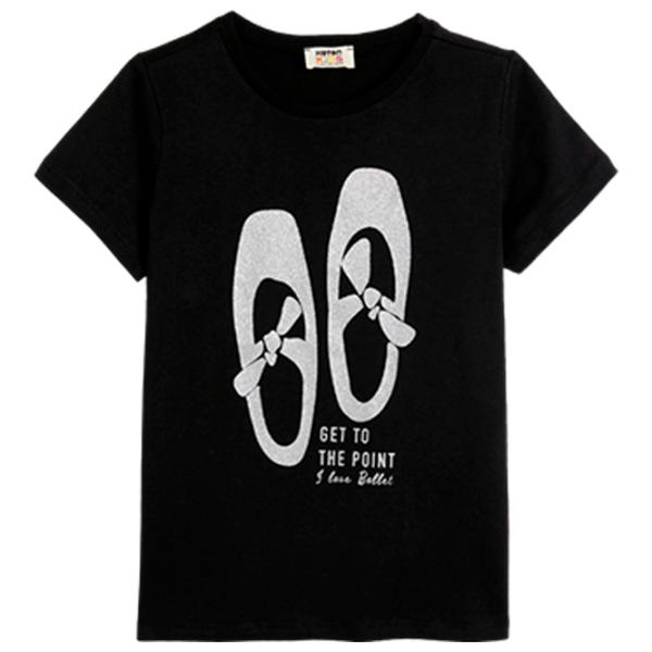 Tricou pentru fete Koton 4SKG10355AK 104 - 110 cm / Black photo 1