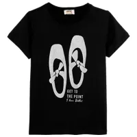 Tricou pentru fete Koton 4SKG10355AK 104 - 110 cm / Black