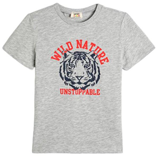 Tricou pentru băieți Koton 4SKB10023TK 128/ Gray photo 1