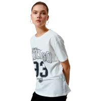 Tricou pentru femei Koton 4SAL10642IK 100% bumbac/ White