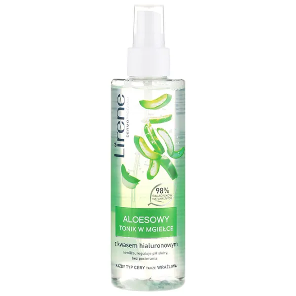 Loțiune-spray pentru față Lirene Aloe & Hyaluronic Acid 200 ml photo 1 Loțiune-spray pentru față Lirene Aloe & Hyaluronic Acid 200 ml photo 1