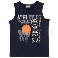 Tricou pentru băieți Koton 4SKB30023TK 110 / Navy
