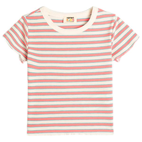 Tricou pentru fete Koton 4SKG10089AK 122 - 128 cm / Pink photo 1 Tricou pentru fete Koton 4SKG10089AK 122 - 128 cm / Pink photo 1