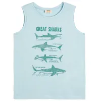 Tricou pentru băieți Koton 4SKB30018TK 116/ Blue