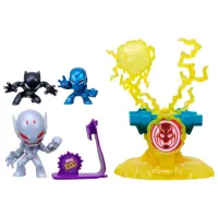 Figurină Hasbro Marvel MVL Stunt Squad Playset Villain Knockdown Ast 4+/ Multicolor