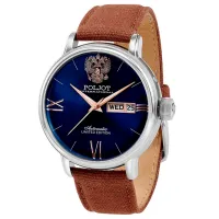 Ceas de mână pentru bărbați Poljot International 2427.1541512 Mecanic/ 43 mm