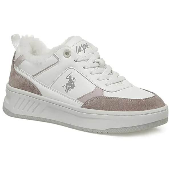 Adidași pentru femei U.S. Polo Assn. Gezza 3PR Toamnă/ White photo 1