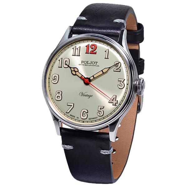 Ceas de mână pentru bărbați Poljot International 2409.1220332 Mecanic/ 38 mm photo 1 Ceas de mână pentru bărbați Poljot International 2409.1220332 Mecanic/ 38 mm photo 1