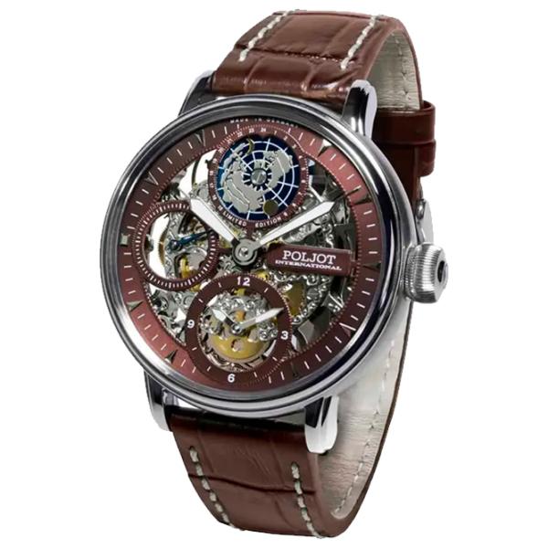 Ceas de mână pentru bărbați Poljot International 9730.2940554 Mecanic/ 43 mm photo 1