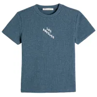 Tricou pentru băieți Koton 4SKB10603TK 122/ Blue