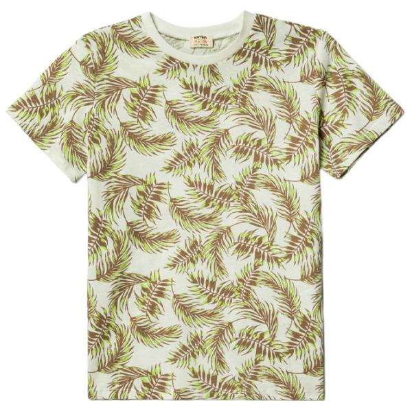 Tricou pentru băieți Koton 4SKB10133TK 128/ Beige photo 1