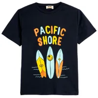 Tricou pentru băieți Koton 4SKB10135TK 116/ Navy