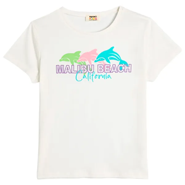 Tricou pentru fete Koton 4SKG10114AK 104 - 110 cm / Beige photo 1 Tricou pentru fete Koton 4SKG10114AK 104 - 110 cm / Beige photo 1