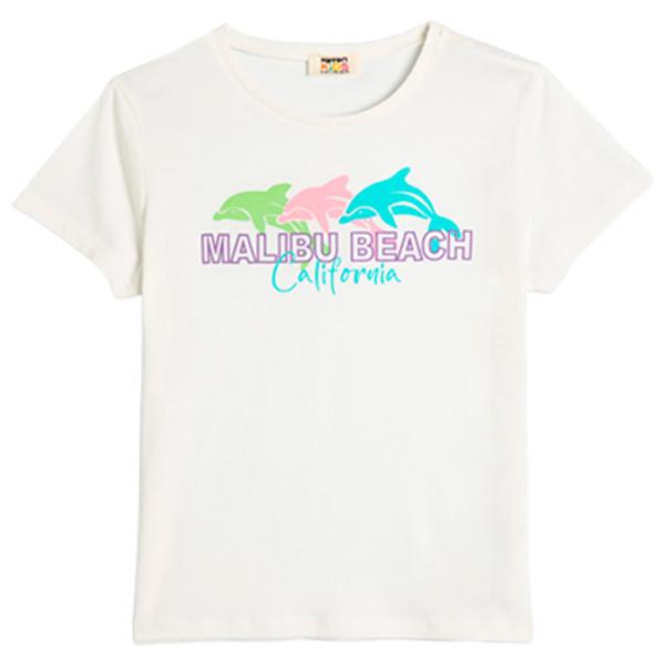 Tricou pentru fete Koton 4SKG10114AK 104 - 110 cm / Beige photo 1 Tricou pentru fete Koton 4SKG10114AK 104 - 110 cm / Beige photo 1