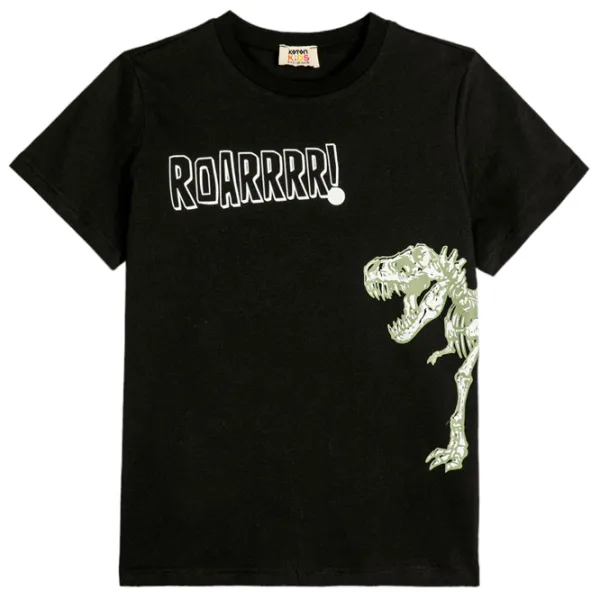 Tricou pentru băieți Koton 4SKB10477TK 110/ Black photo 1 Tricou pentru băieți Koton 4SKB10477TK 110/ Black photo 1