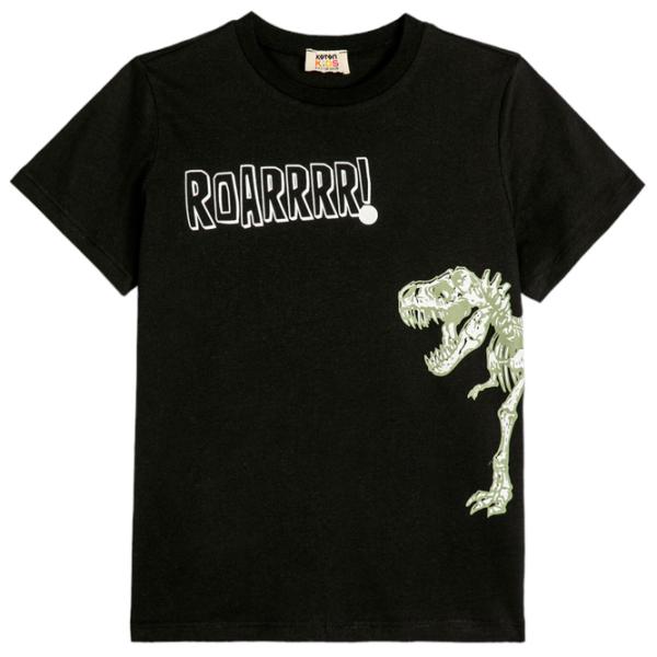 Tricou pentru băieți Koton 4SKB10477TK 140/ Black photo 1