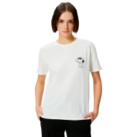 Футболка для женщин Koton 4SAL10027IK 100% хлопок/ Белый