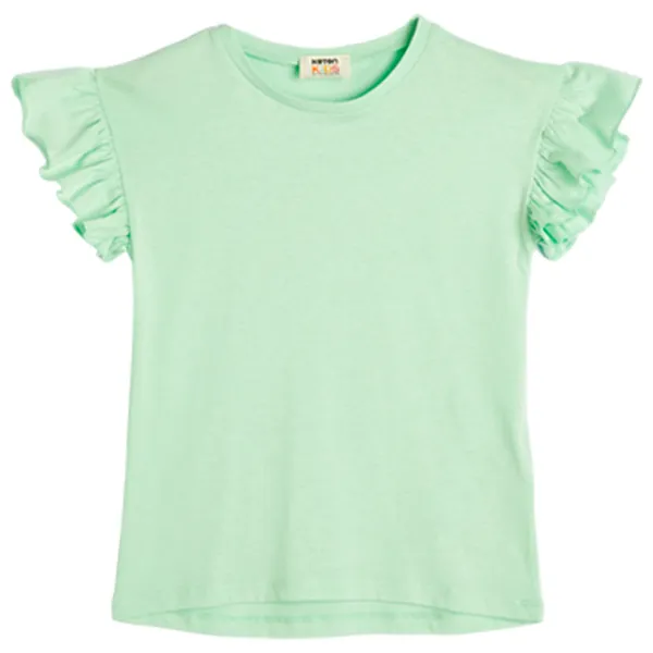Tricou pentru fete Koton 4SKG10109AK 146 - 152 cm / Green photo 1