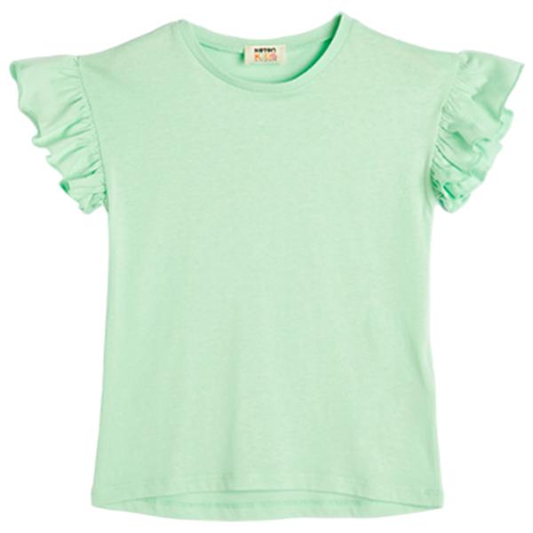 Tricou pentru fete Koton 4SKG10109AK 134 - 140 cm / Green photo 1