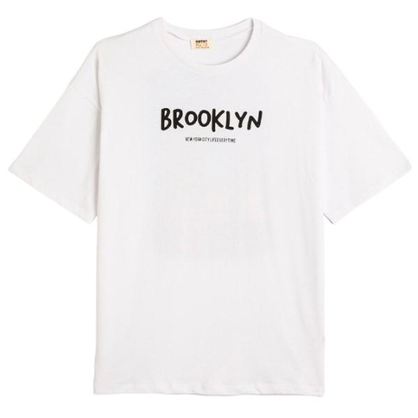 Tricou pentru băieți Koton 4SKB10109TK 128/ White photo 1