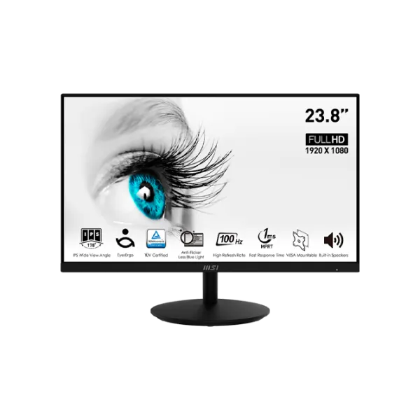 Monitor MSI PRO MP242A 23.8" Full HD 100 Hz/ 1 ms/ Black photo 1