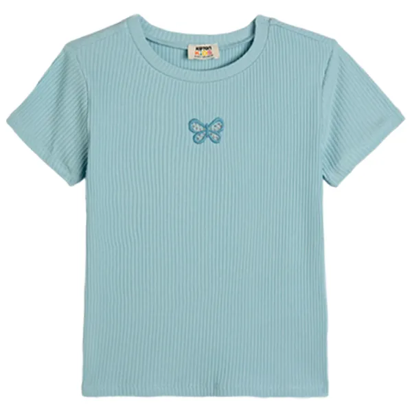 Tricou pentru fete Koton 4SKG10085AK 122 - 128 cm / Blue photo 1