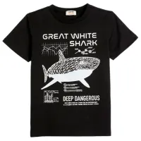 Tricou pentru băieți Koton 4SKB10148TK 116/ Black