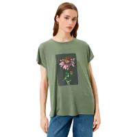 Tricou pentru femei Koton 4SAK50119EK 35% viscoză/ Khaki