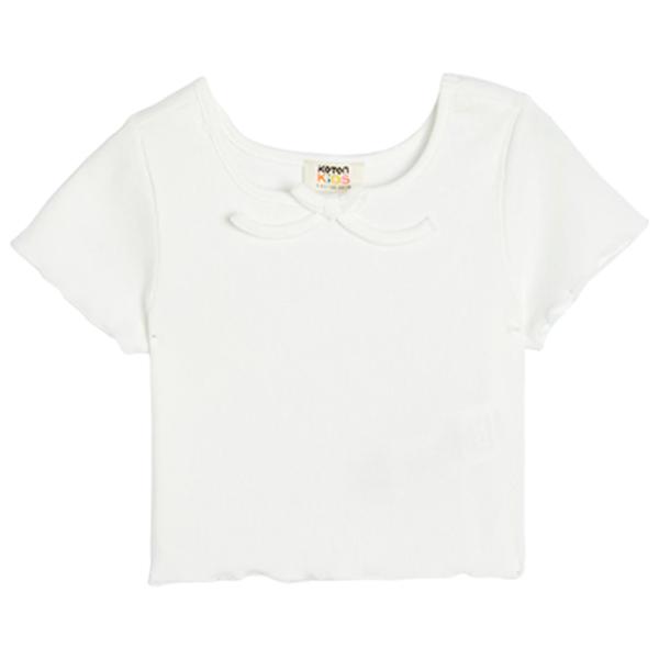 Tricou pentru fete Koton 4SKG10168AK 122 - 128 cm / White photo 1