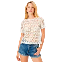 Tricou pentru femei Koton 4SAK50017EK 44% poiester/ White