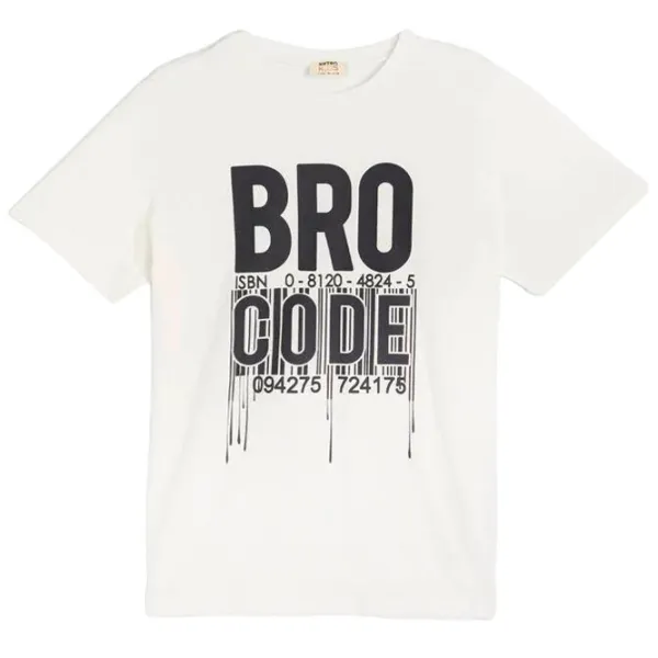 Tricou pentru băieți Koton 4SKB10066TK 152 / White photo 1