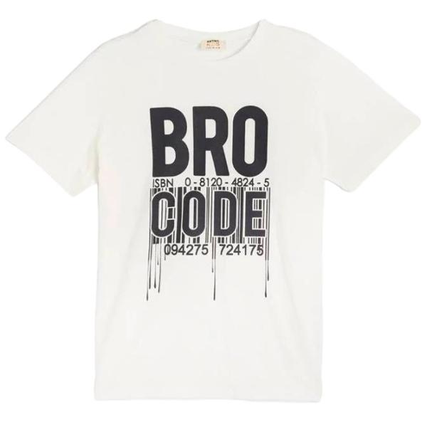 Tricou pentru băieți Koton 4SKB10066TK 110 / White photo 1