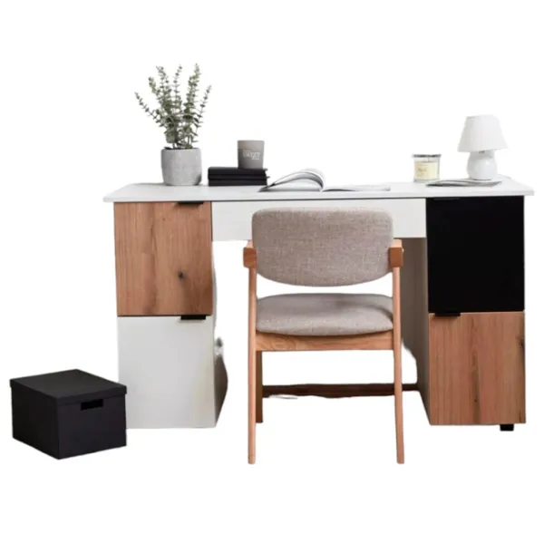 Masă de birou Fabrik Home Стол письменый Матео PAL/ White photo 1