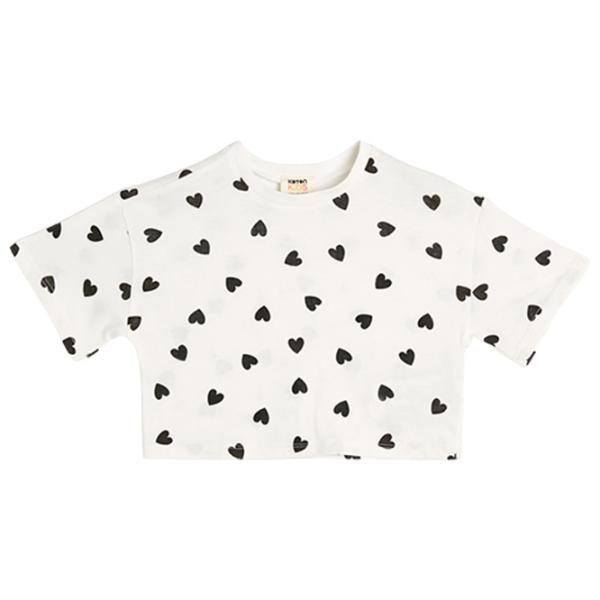 Футболка для девочек Koton 4SKG10248AK 104 - 110 см / Бежевый photo 1 Футболка для девочек Koton 4SKG10248AK 104 - 110 см / Бежевый photo 1