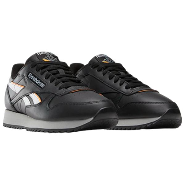 Кроссовки унисекс Reebok Classic leather ripple 42.5/ Черный photo 1
