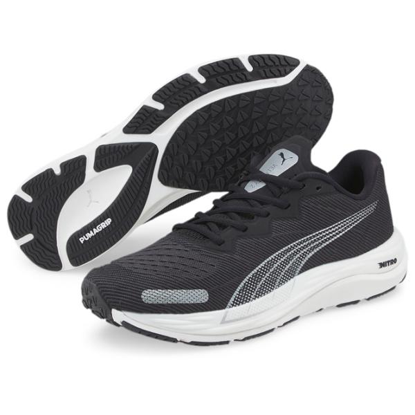 Кроссовки для мужчин Puma Velocity Nitro 2 47/ Black White photo 1