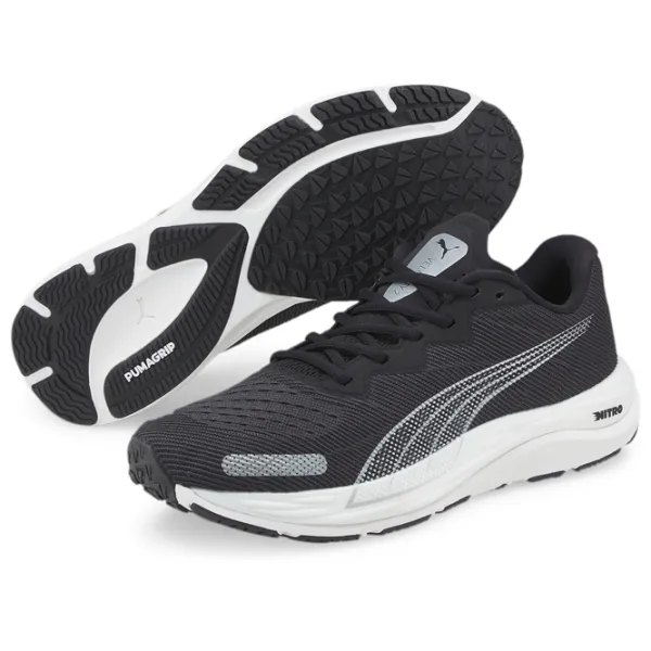 Adidași pentru bărbați Puma Velocity Nitro 2 42.5/ Black White photo 1