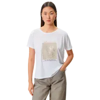 Tricou pentru femei Koton 4SAK50108EK 35% viscoză/ White