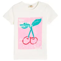 Футболка для девочек Koton 4SKG10364AK 104 - 110 см / Бежевый