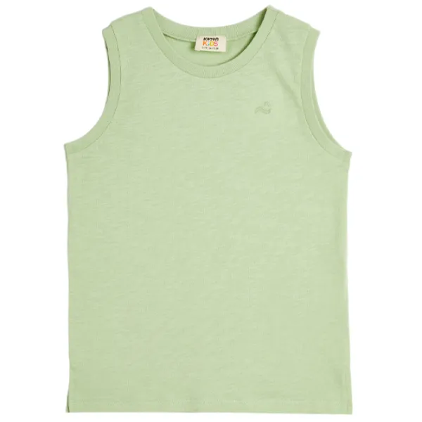 Tricou pentru băieți Koton 4SKB30001TK 110/ Green photo 1