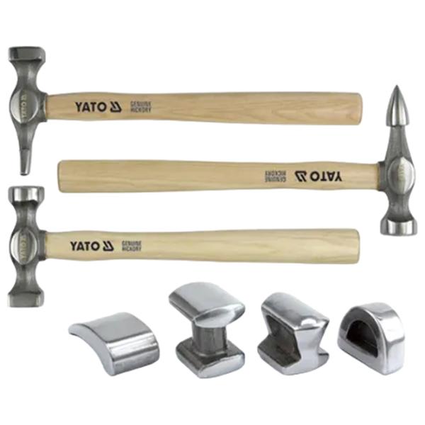 Set ciocane pentru fierar Yato YT4590 Oțel/ Lemn photo 1