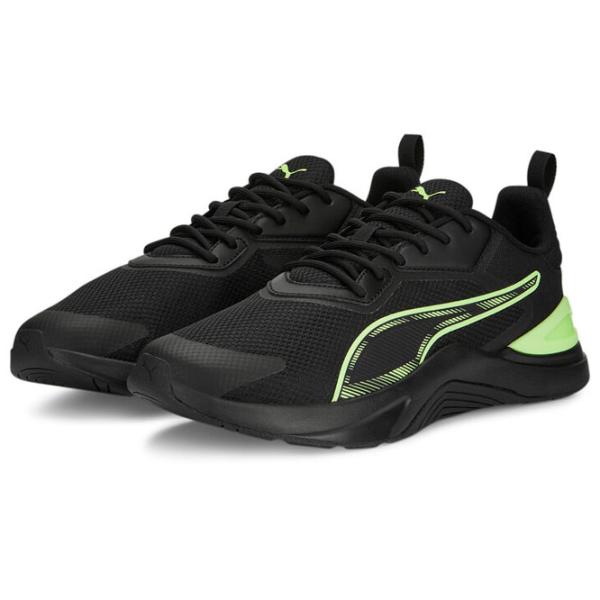 Кроссовки для мужчин Puma Infusion 40.5/ Чёрный Зелёный photo 1