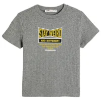 Tricou pentru băieți Koton 4SKB10602TK 116 / Anthracite