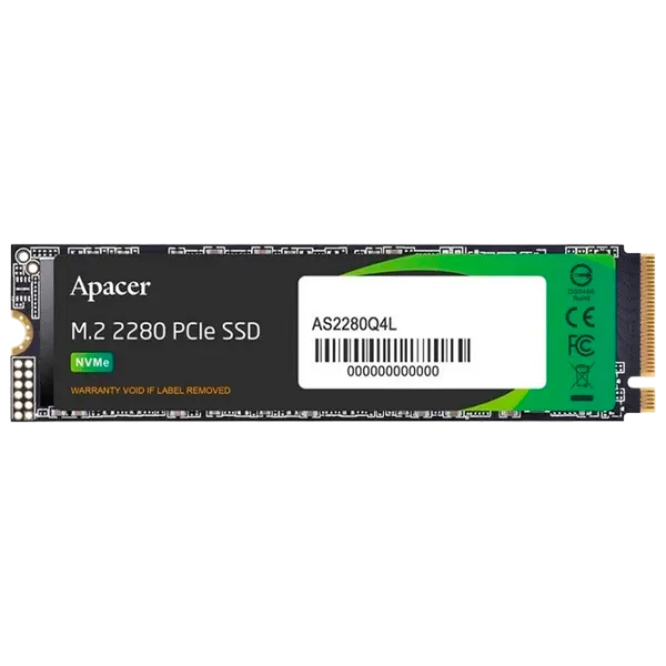 SSD Apacer AS2280Q4L 1 ТБ M.2 NVMe photo 1