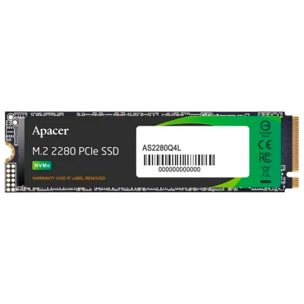 SSD Apacer AS2280Q4L 512 ГБ M.2 NVMe photo 1