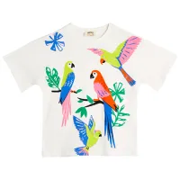 Футболка для девочек Koton 4SKG10081AK 116 - 122 см / Бежевый